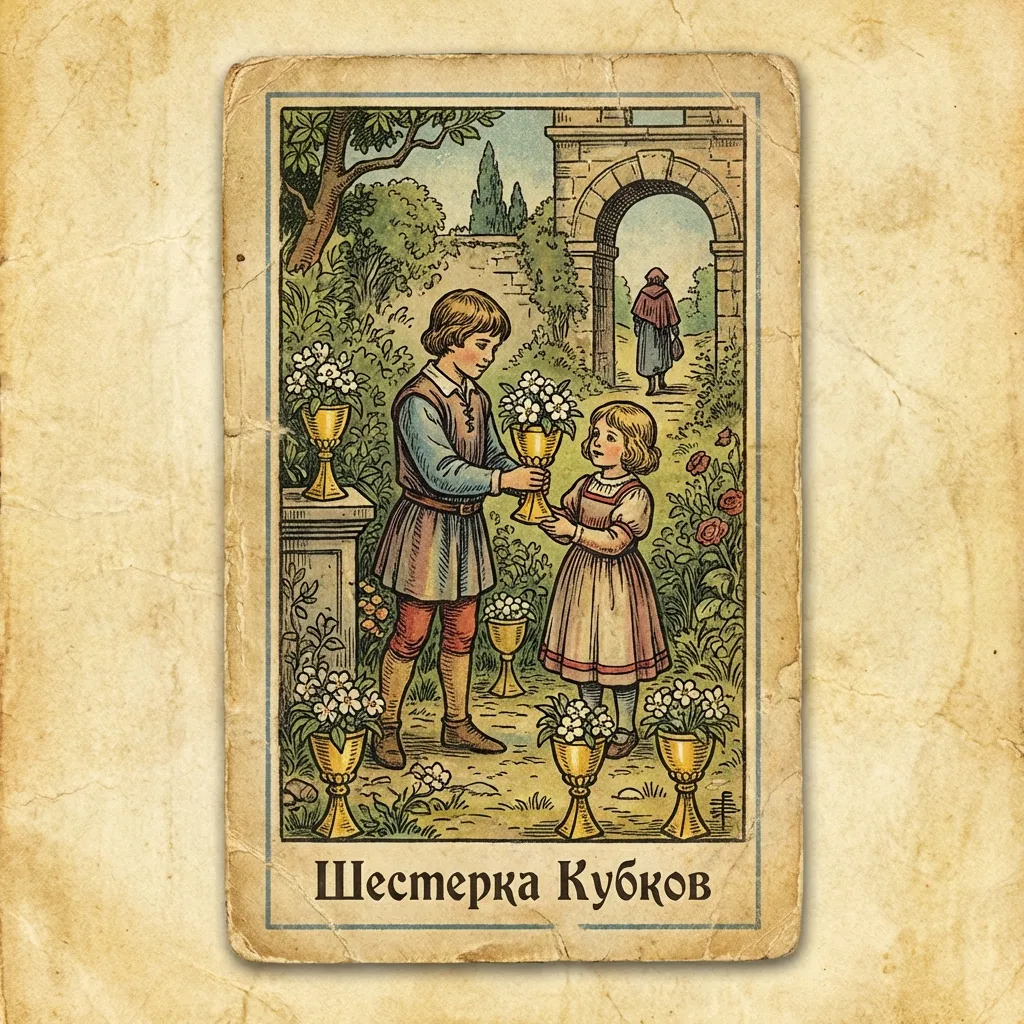 Шестерка Кубков