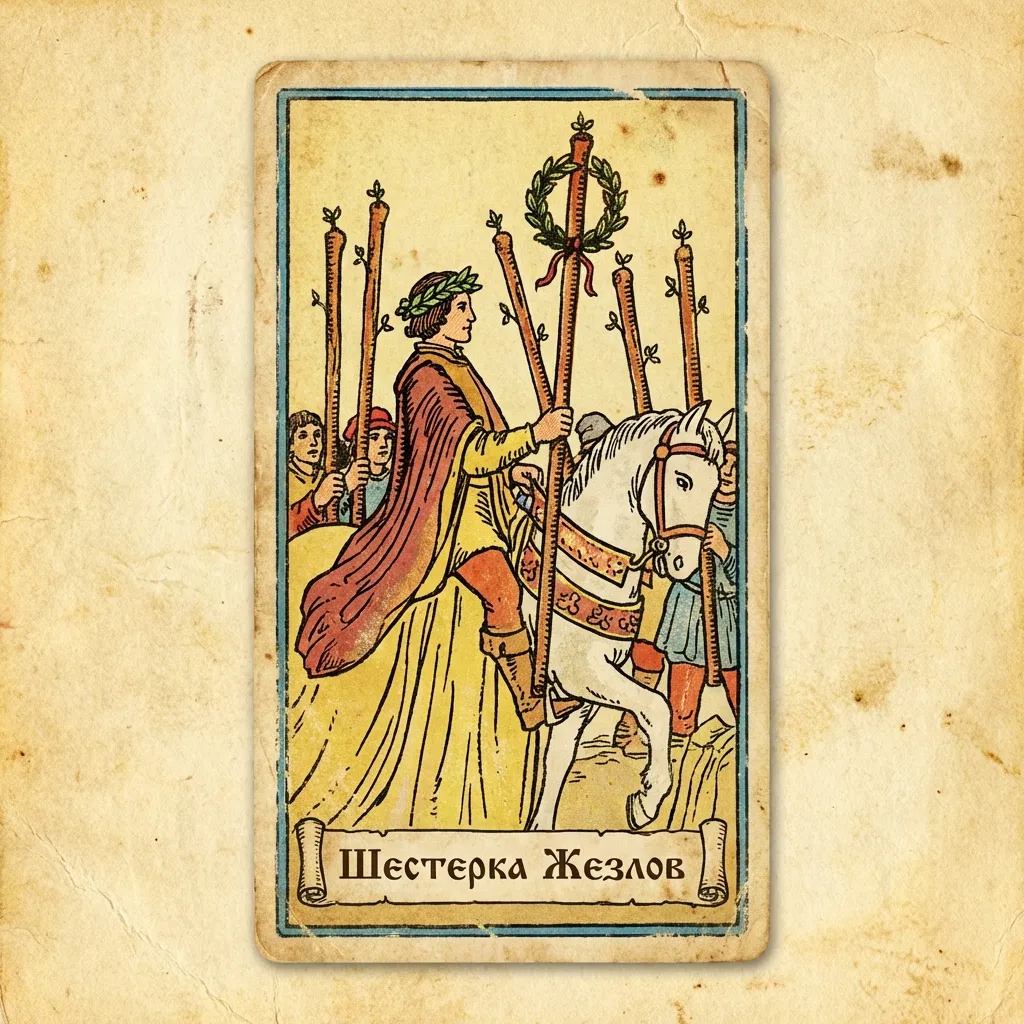 Шестерка Жезлов
